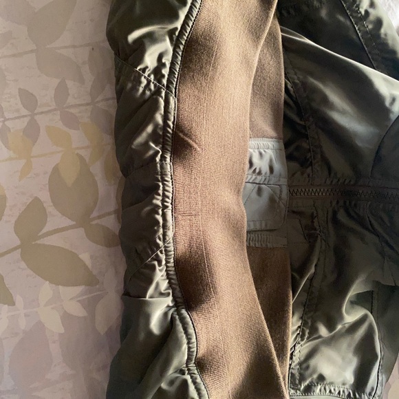 Vince ruched shell hooded bomber jacket - Picture 12 of 13